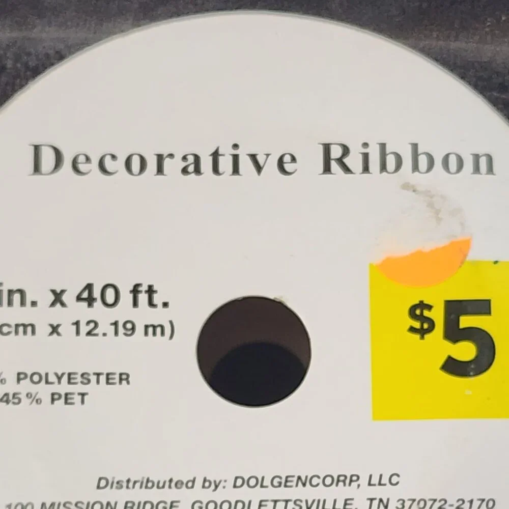 2pk Dolgencorp Bright Red Sparkle 1.5